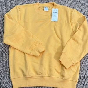 Mockneck sweater kids size 8 gold brand new